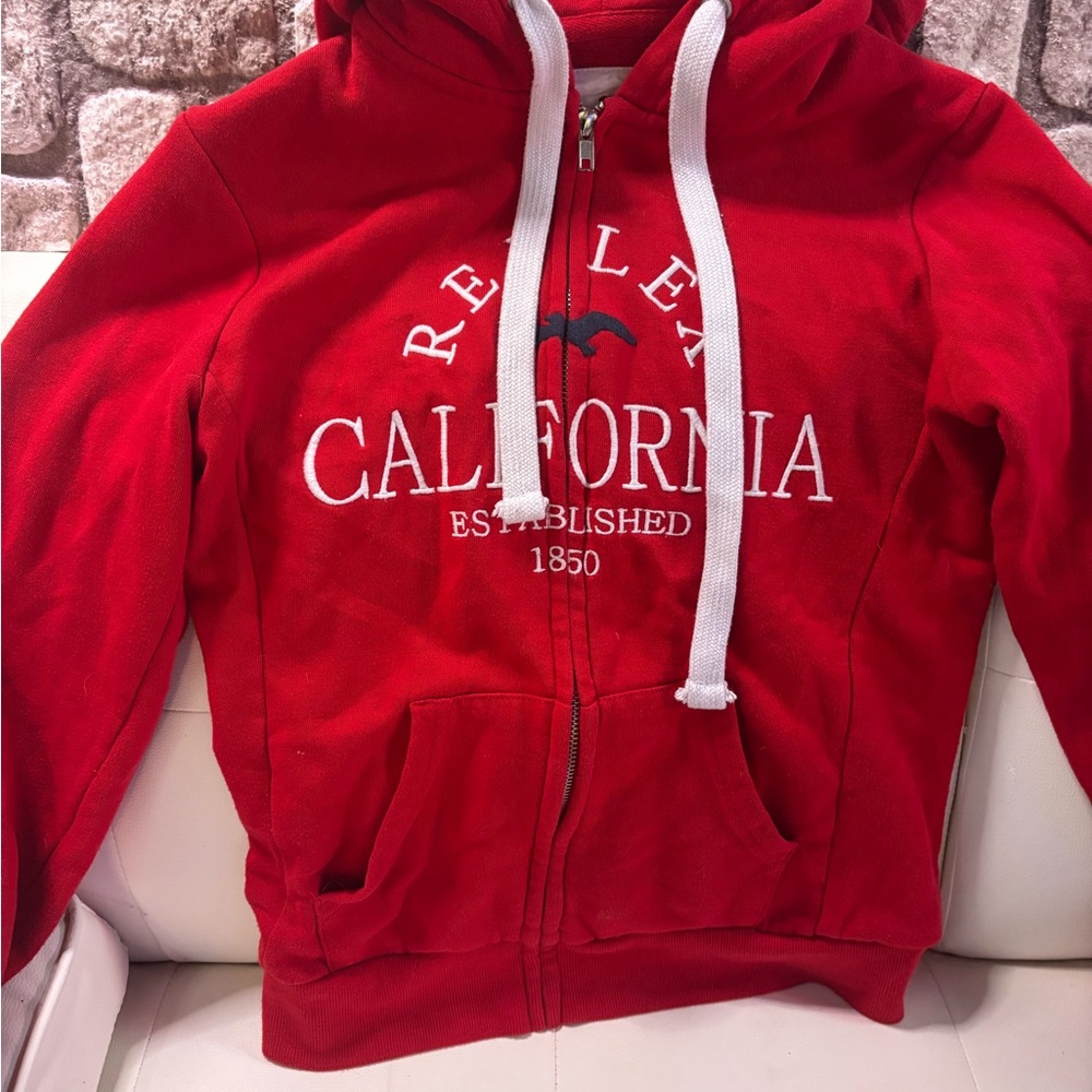 Reflex Red Zip-Up Jacket